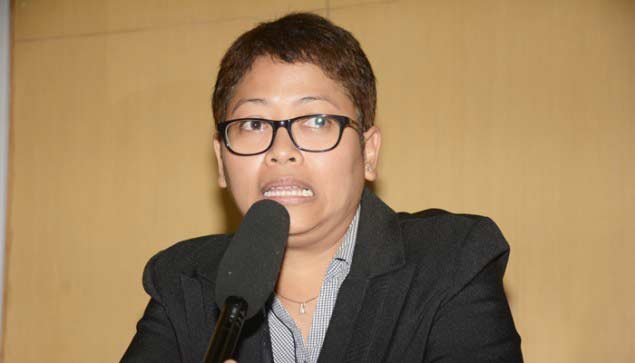 Pelaksana Harian (Plh) Kabiro Humas KPK, Yuyuk Andriati. foto: skala