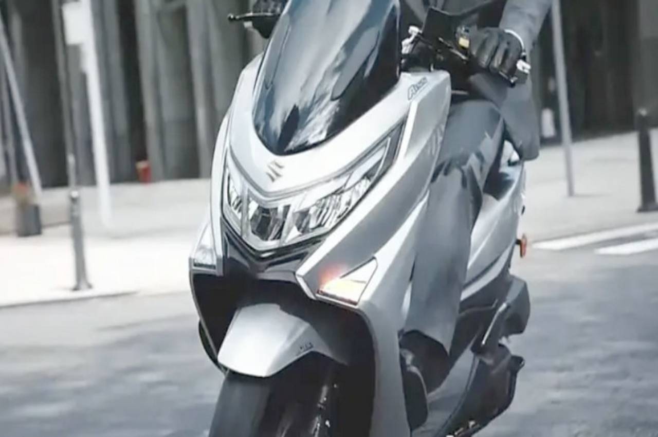 Suzuki Burgman yang bakal rilis, menjadi pesaing PCX dan Nmax