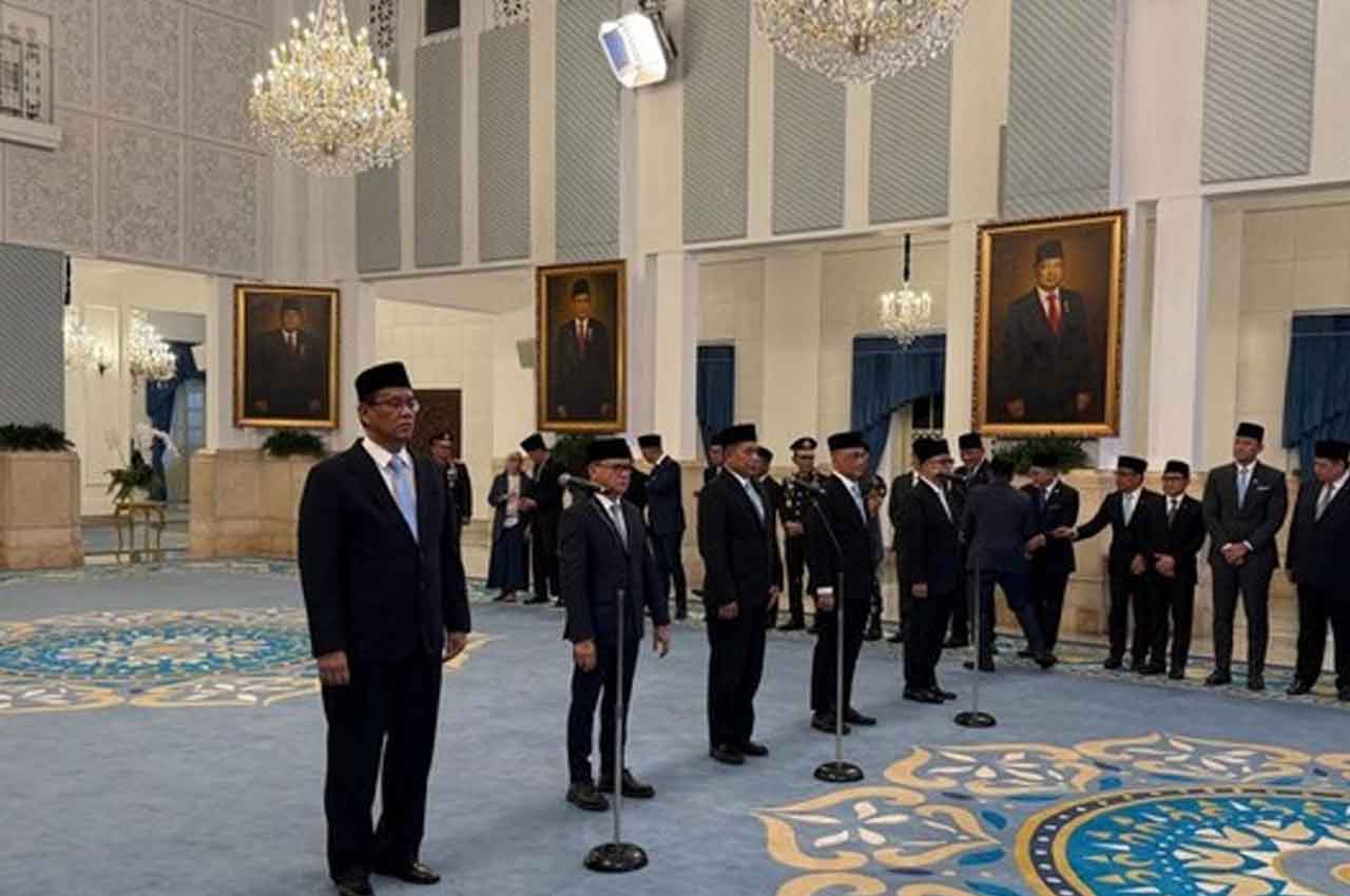 Pelantikan menteri baru di kabinet Merah Putih yang dilakukan di Istana Negara, Senin (8/9/2025). Foto: Ist.