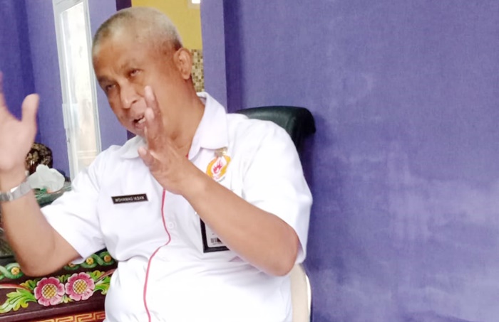 Kepala Dinas Kebudayaan, Pemuda, Olahraga dan Pariwisata (Disbudporapar) Kabupaten Sumenep, Moh. Iksan.
