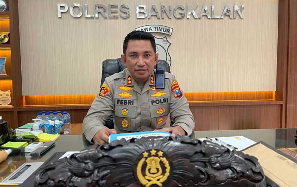 AKBP Febri Isman Jaya, Kapolres Bangkalan.