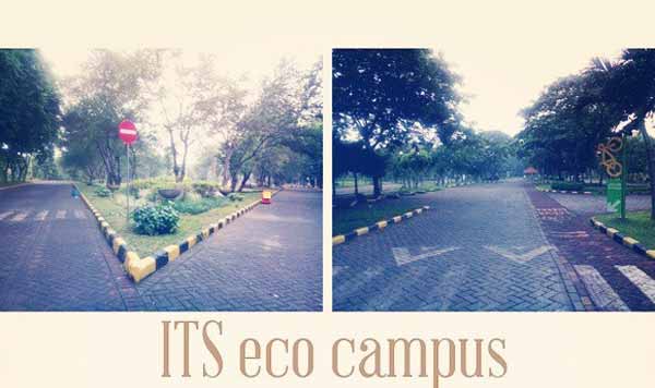 Program eco campus di ITS Surabaya