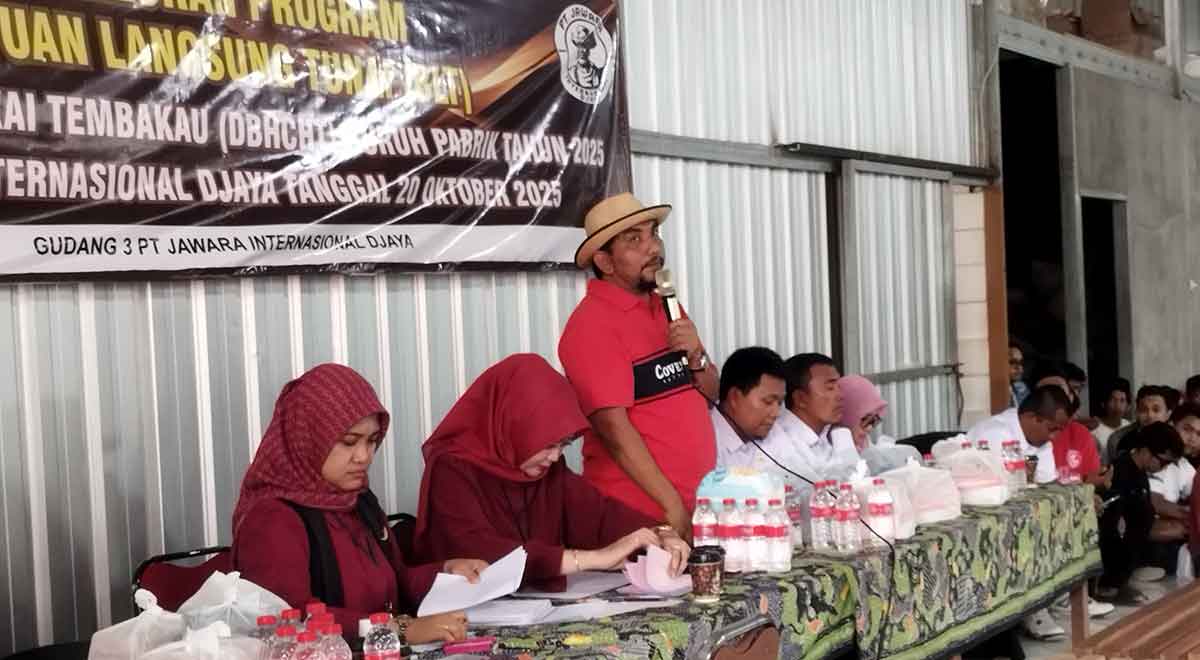PT Jawara Salurkan BLT DBHCHT ke 366 Pekerja, Terbesar Kedua di Pamekasan Tahun Ini