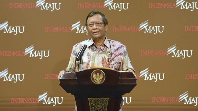 Menkopolhukam Mahfud MD. Foto: Biro pers 