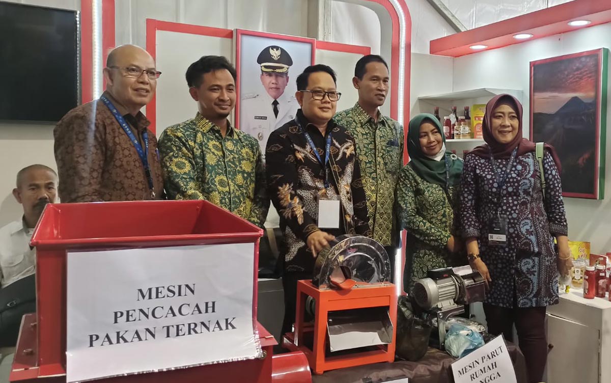 Hasil karya Masruhin asal Kabupaten Pasuruan saat dipamerkan di ajang TTG.