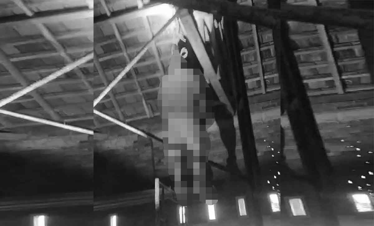 Pria Tanpa Identitas Ditemukan Tewas Gantung Diri di Trowulan Mojokerto