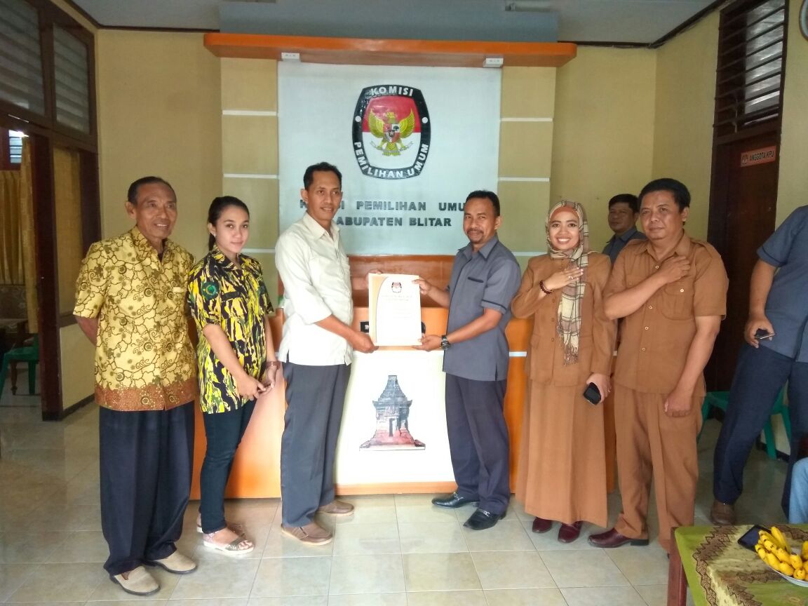 Parpol Tak Harus Mendaftar di KPU Blitar