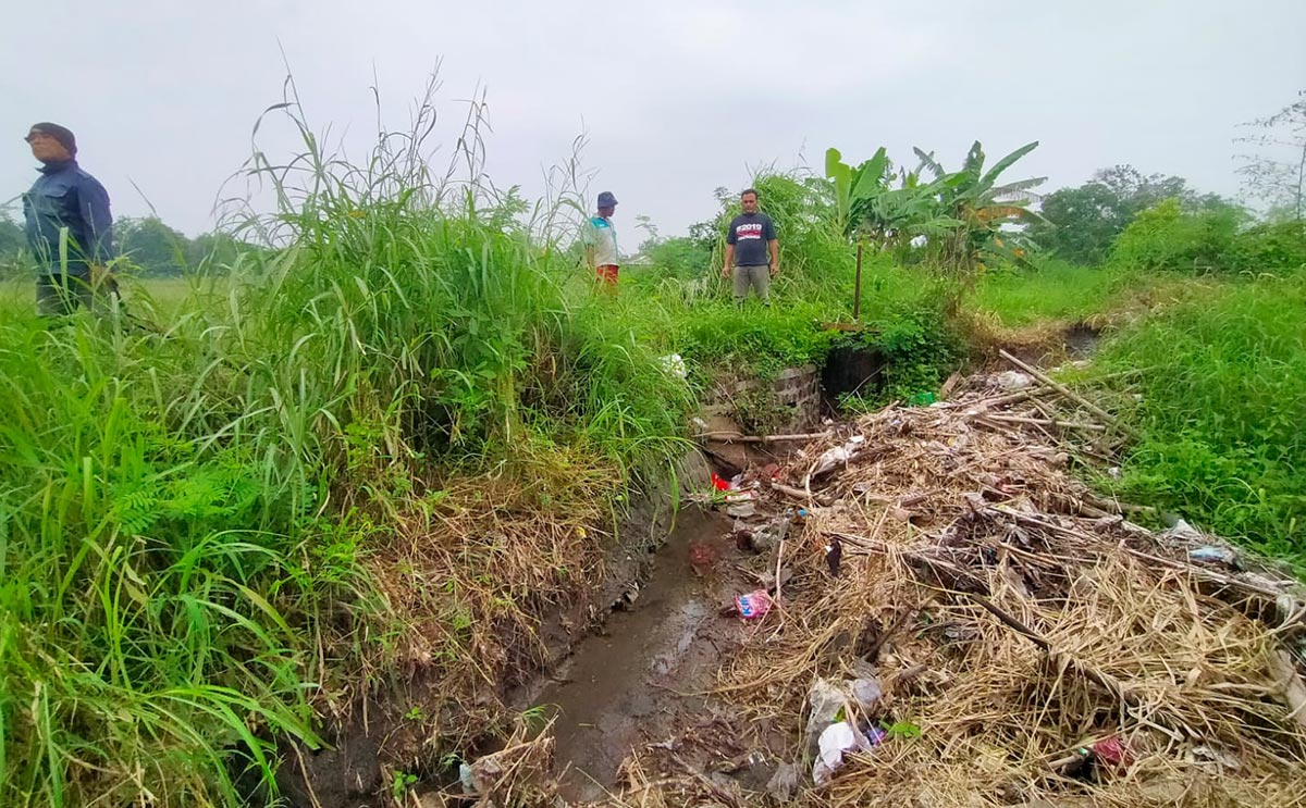 Perlu Ada Normalisasi untuk Saluran Irgasi Sawah di Lumpangbolong