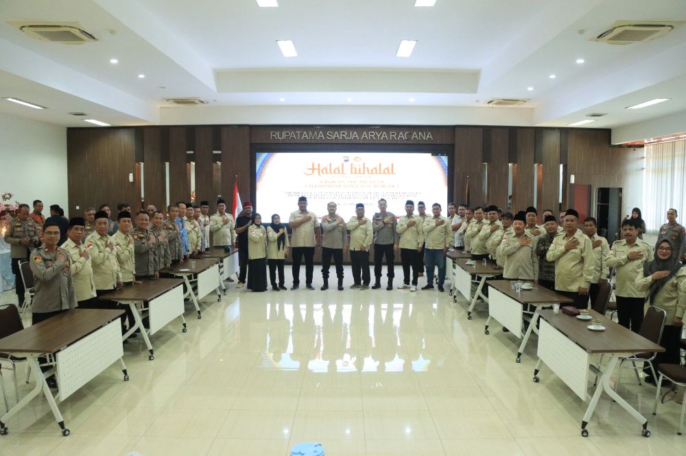 Halal Bihalal dengan PKDI, Kapolres Gresik Ajak Kuatkan Sinergi
