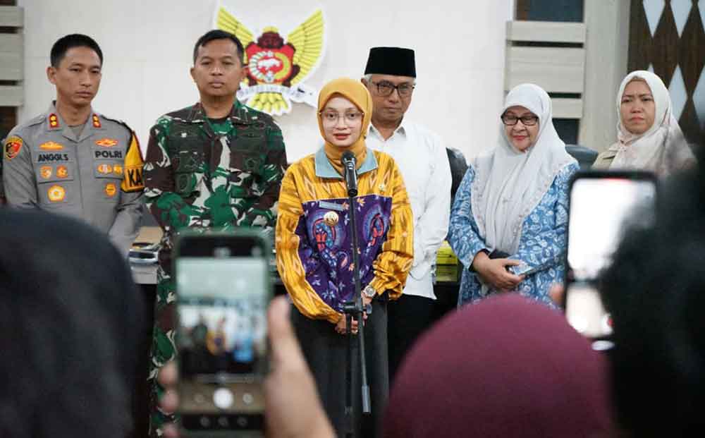 Wali Kota Vinanda Bersama Forkopimda Plus Komitmen Jaga Keamanan dan Ketertiban Kota Kediri