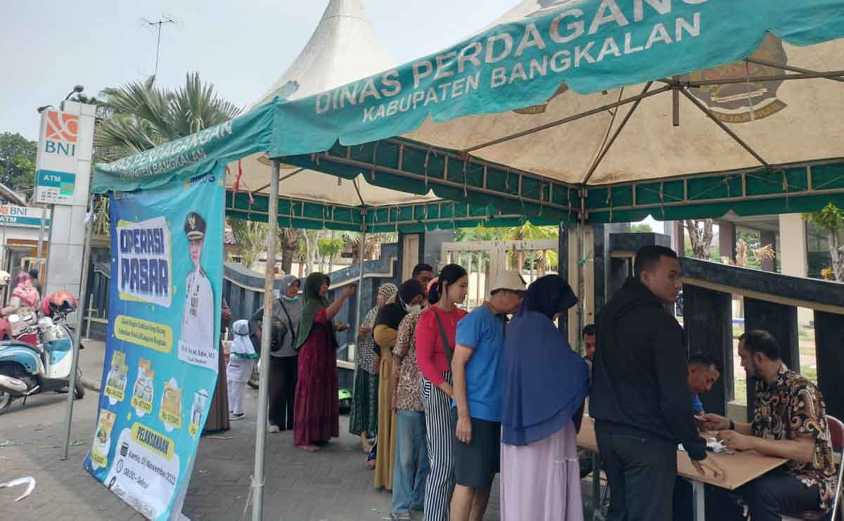 Tekan Stabilitas Harga Pangan, Pemkab Bangkalan Sediakan 100 Ton Beras