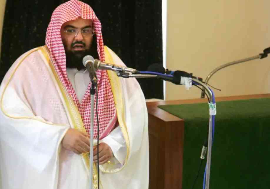 Syaikh Abdurrahman bin Abdul Aziz bin Muhammad as Sudais . Foto: ODD ANDERSEN/AFP/Gettty images