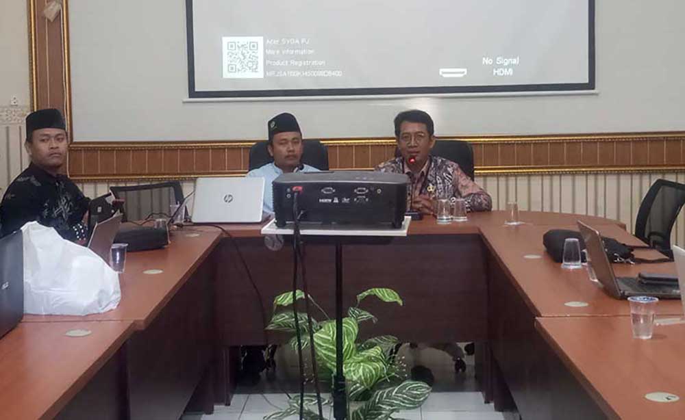 Bimtek untuk fasilitator bimbingan perkawinan yang digelar Kemenag Lamongan.