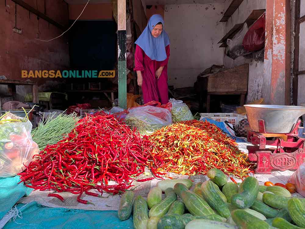 Harga Pangan Jabar Hari Ini 15 September 2025: Cabai Besar dan Keriting Melejit, Bawang Merosot