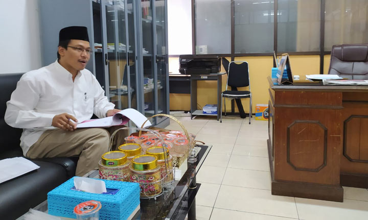 Akhmad Taufiq, Eks Ketua Lembaga Pengembangan Pembelajaran dan Penjaminan Mutu (LP3M) Unej yang baru saja dicopot.