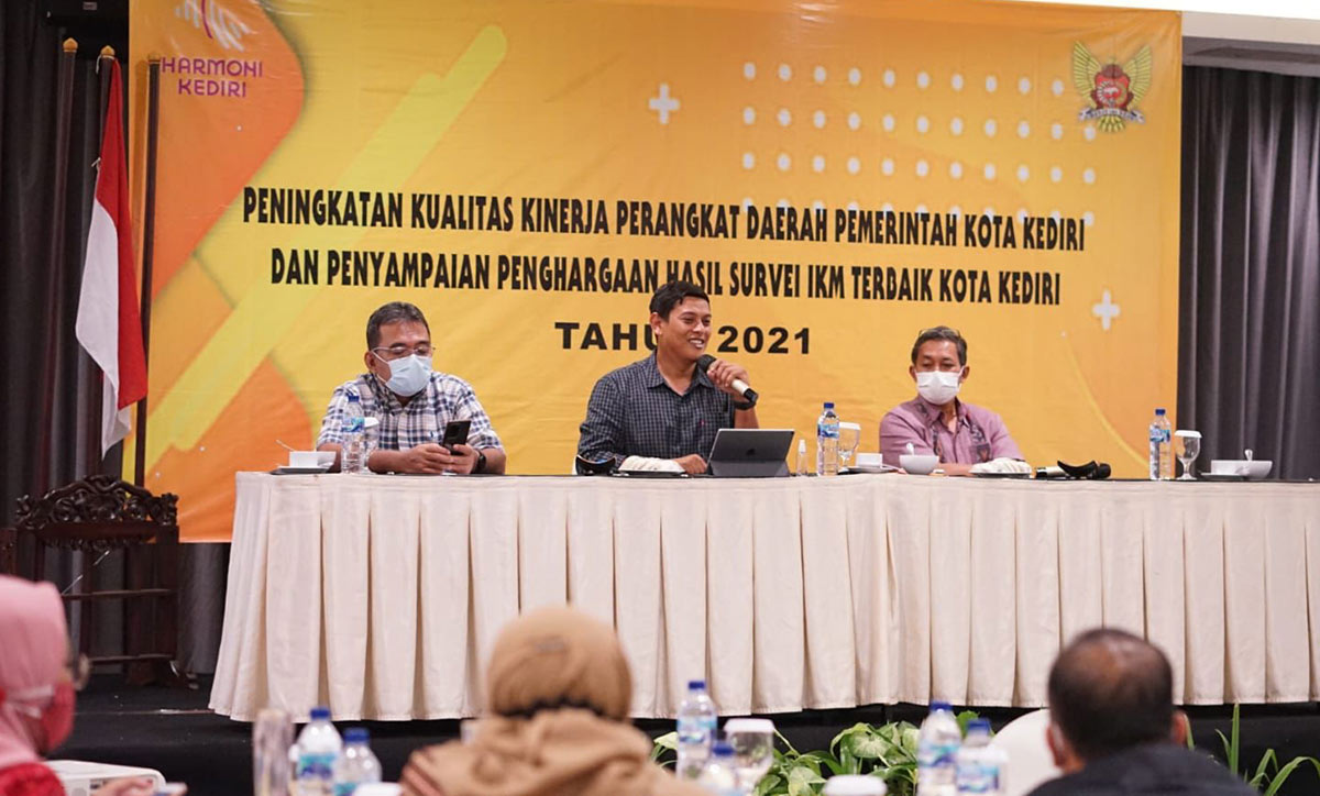 Mas Abu Tekankan Semua OPD Kolaborasi Dalam Membangun Kota Kediri dan Beri Layanan Terbaik