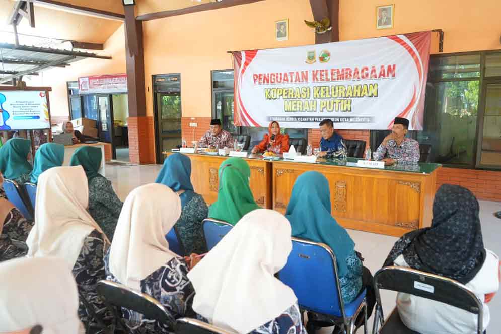 Ning Ita saat kegiatan Penguatan Kelembagaan KKMP. 