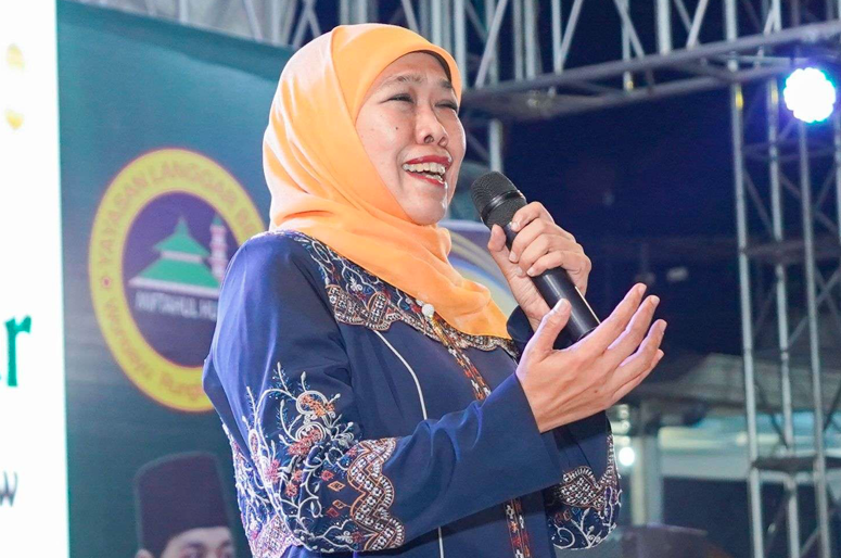 Ketua Umum Pimpinan Pusat Muslimat Nahdlatul Ulama, Khofifah Indar Parawansa