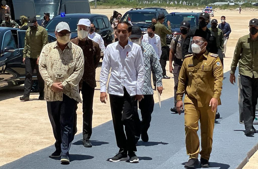 Presiden Jokowi Groundbreaking Pembangunan Smelter Single Line Terbesar ...