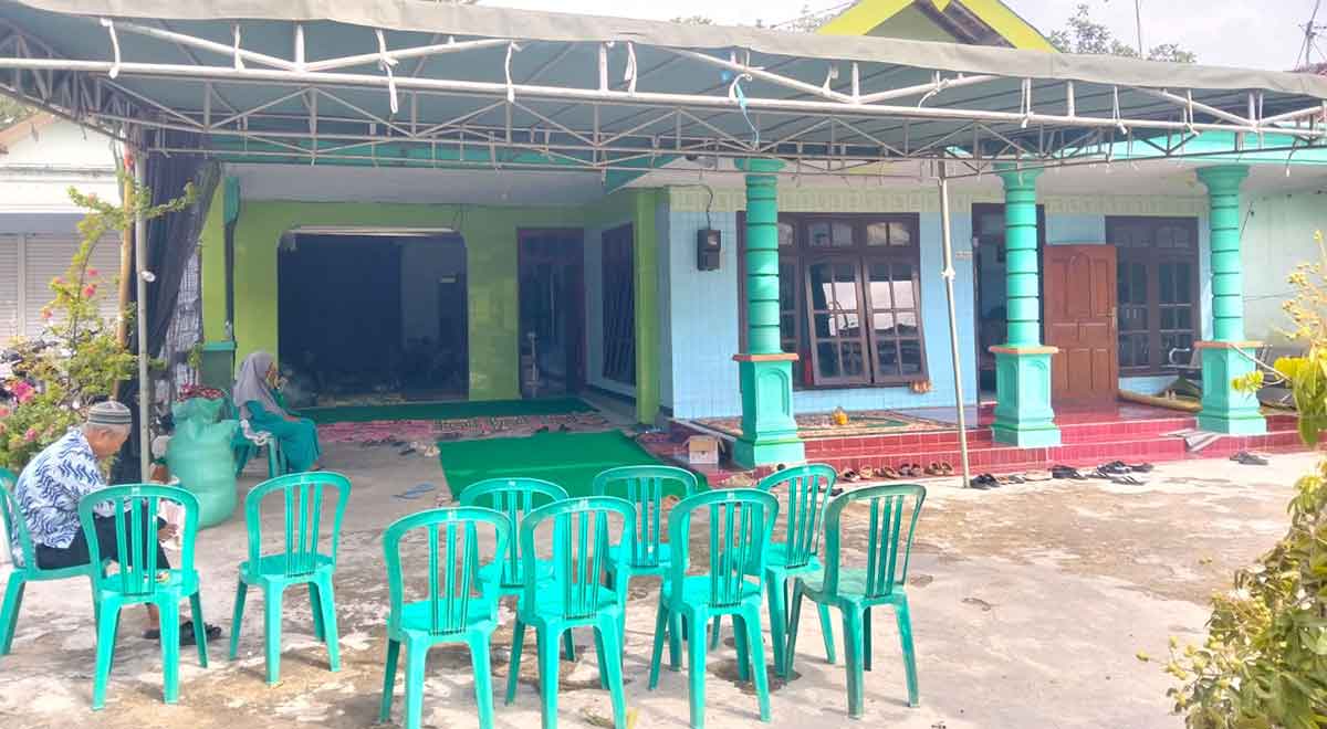 Kondisi rumah korban.