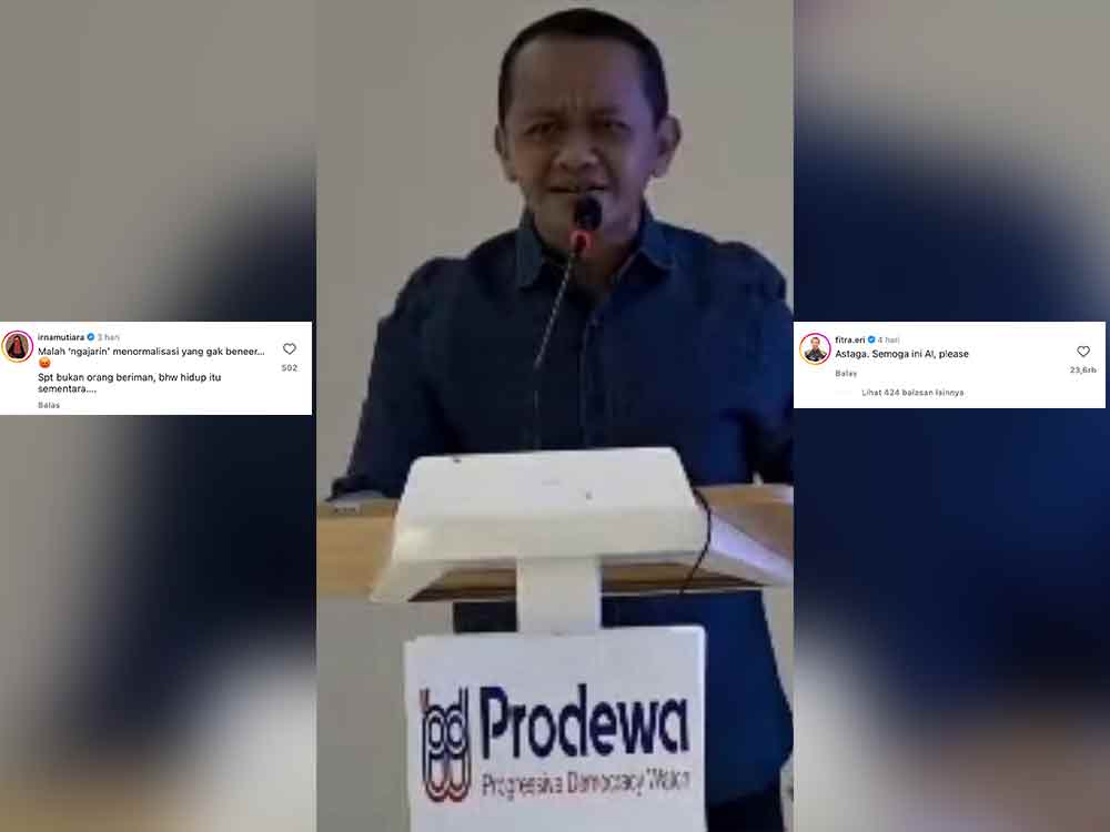 Beredar Video Pernyataan Bahlil soal Oligarki, Netizen Geram, Fitra Eri: Semoga Ini Cuma AI