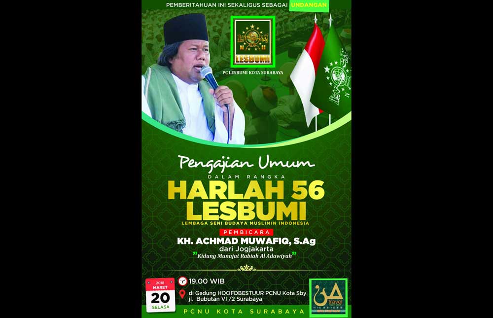 Malam Ini Kiai Gondrong Ceramah Sejarah Di Harlah Lesbumi Bangsa Online Cepat Lugas Dan Akurat