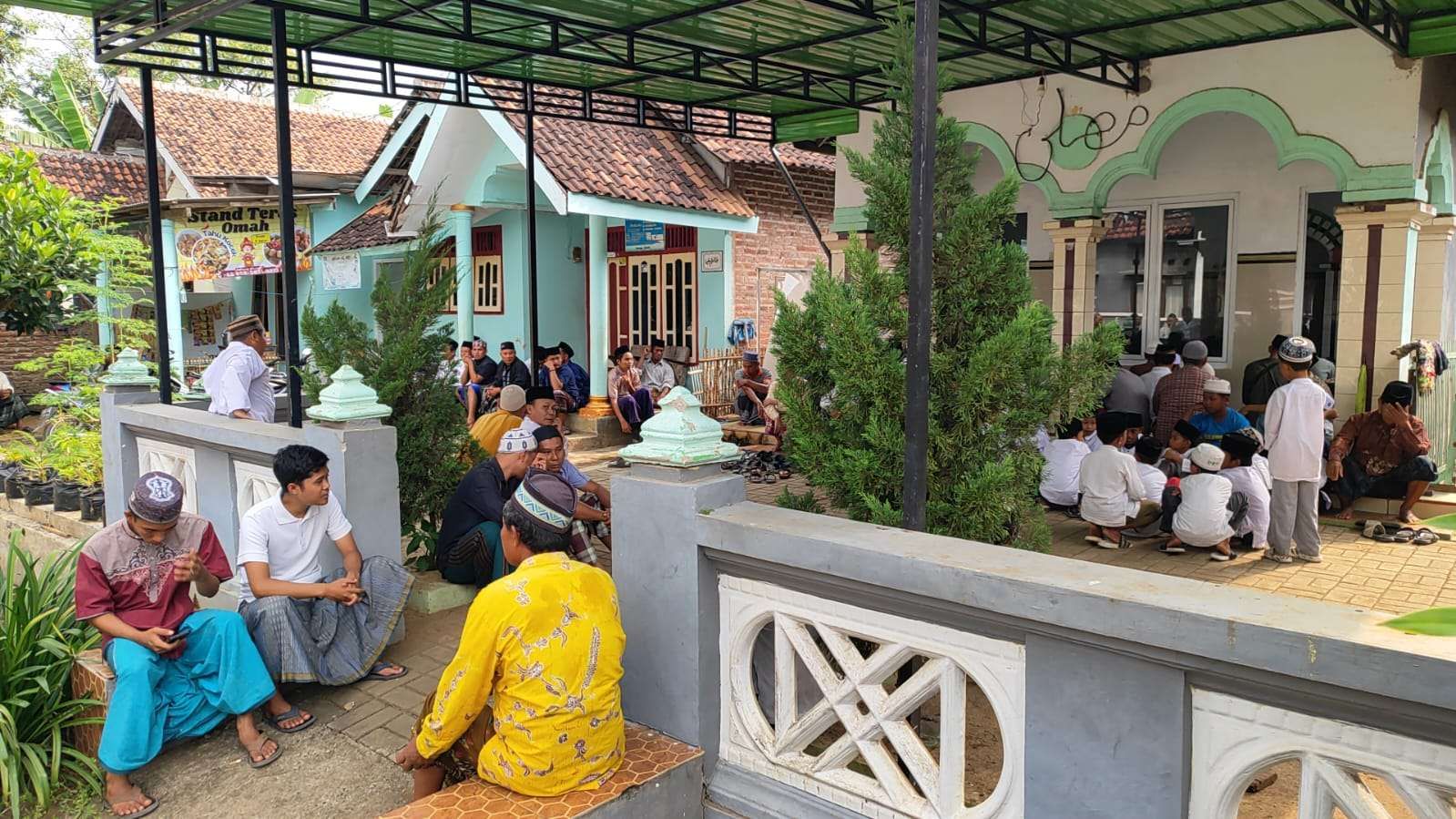 Suasana rumah duka di Desa Gondang Wetan (dok. Ist)