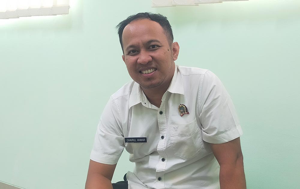 Choirul Anam, Kasubbag Tata Usaha Kantor Pertanahan Bojonegoro.