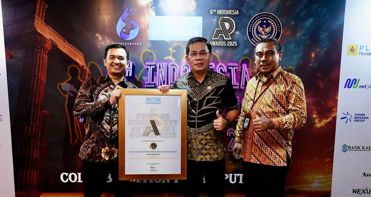Kementerian ATR/BPN Raih Penghargaan dari The Iconomics
