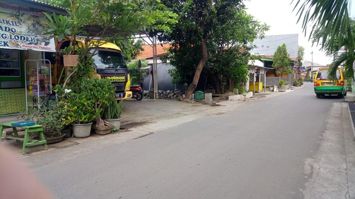 Lokasi hilangnya dump truk.