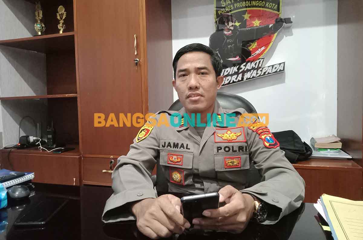 Kasatreskrim Polres Probolinggo Kota, AKP Jamal. Foto: SUGIANTO/BANGSAONLINE