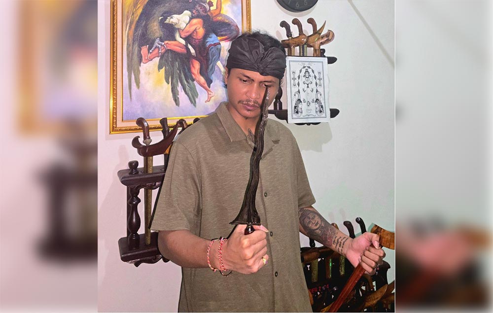 Agy Yudhistira, praktisi okultisme Nusantara sekaligus konsultan energi spiritual.