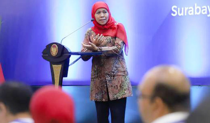 Gubernur Jawa Timur Khofifah Indar Parawansa. foto: Istimewa/ bangsaonline.com