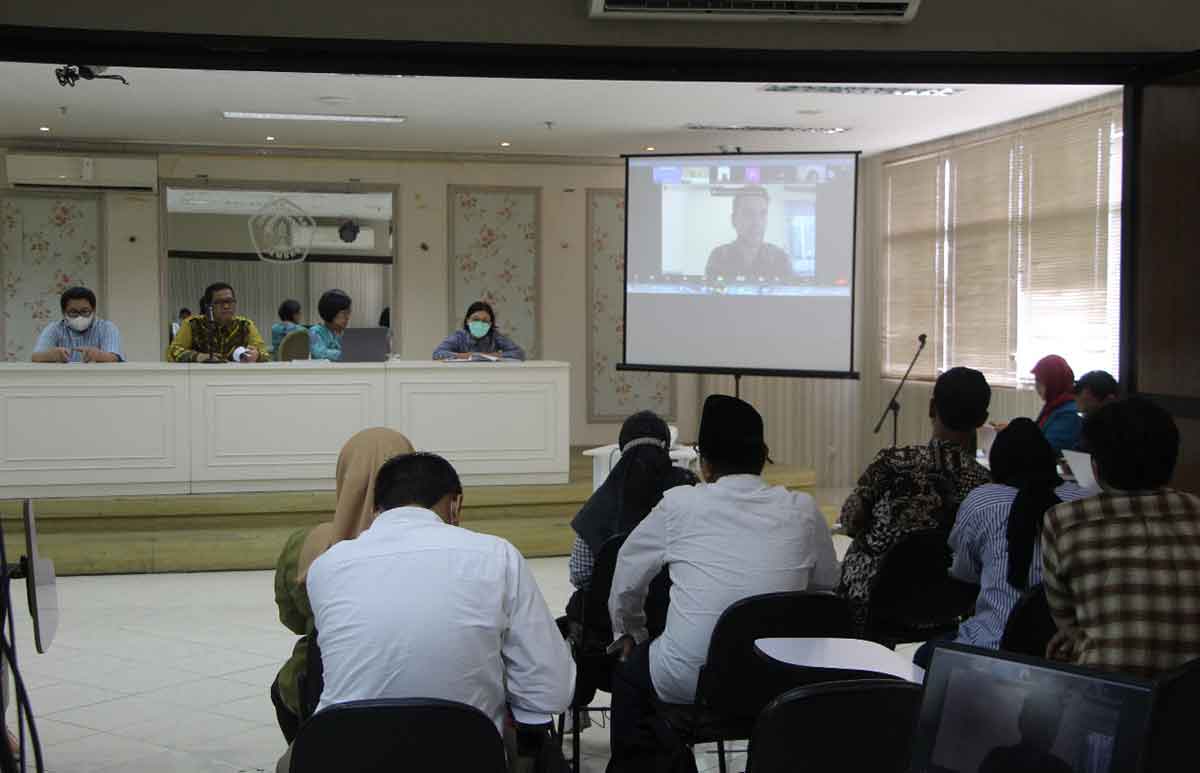 Suasana kegiatan yang digelar CHRM2 Unej.