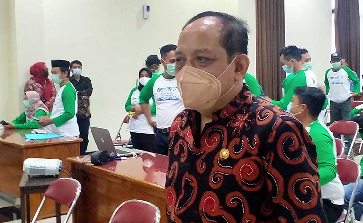 Sekretaris Daerah Kabupaten Trenggalek Ir. Joko Irianto. (foto: HERMAN/ BANGSAONLINE)