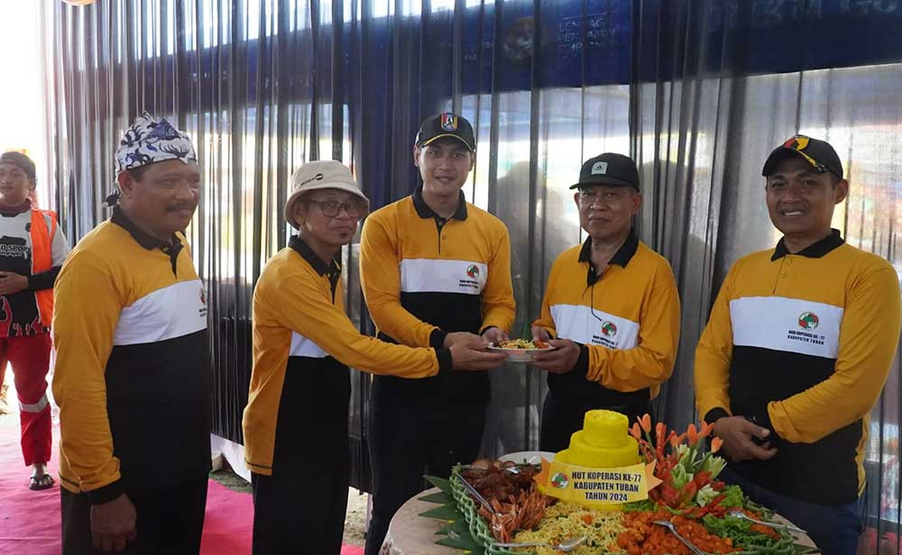 Acara puncak Galaksi atau Hari Koperasi 2024 dihadiri langsung oleh Bupati Tuban Aditya Halindra Faridzki.