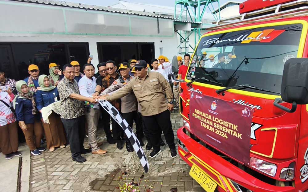 KPU Kabupaten Kediri Distribusikan Logistik Pilkada Serentak 2024 ke 26 Kecamatan