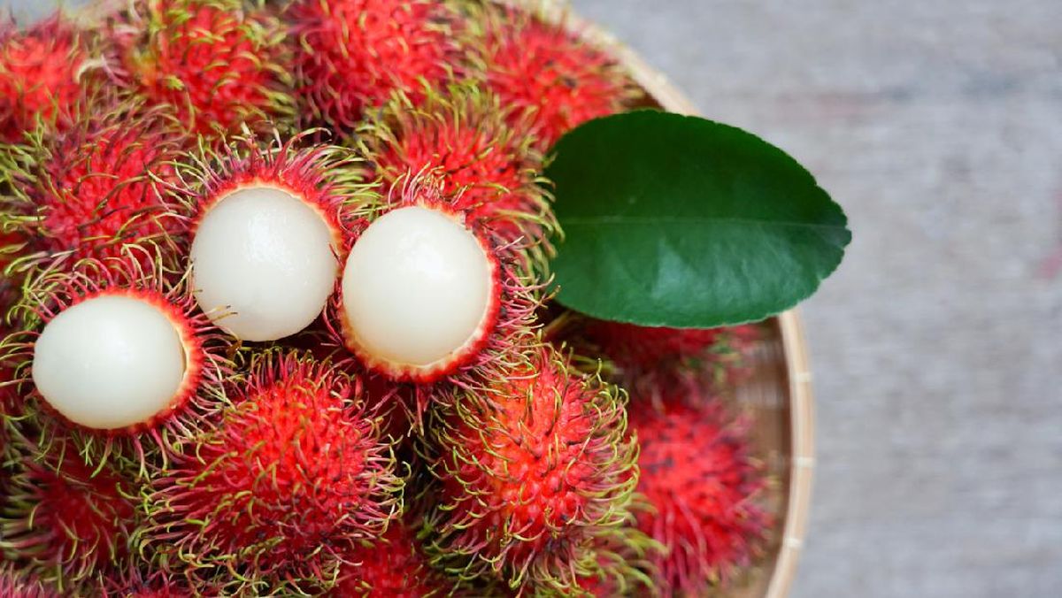 Ketahui 6 Manfaat Rambutan untuk Kesehatan Tubuh, Bantu Turunkan Kadar Gula Darah. Foto: Ist