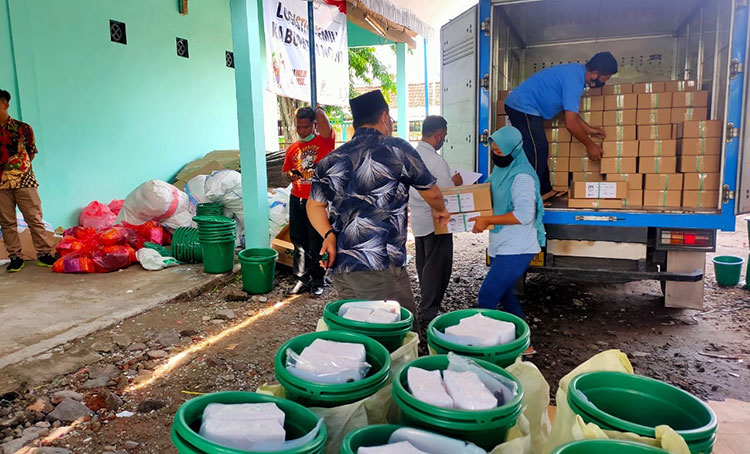 Sejumlah logistik untuk pelaksanaan pemilihan kepala daerah (pilkada) telah diterima oleh KPU Kabupaten Ngawi. (foto: ist)