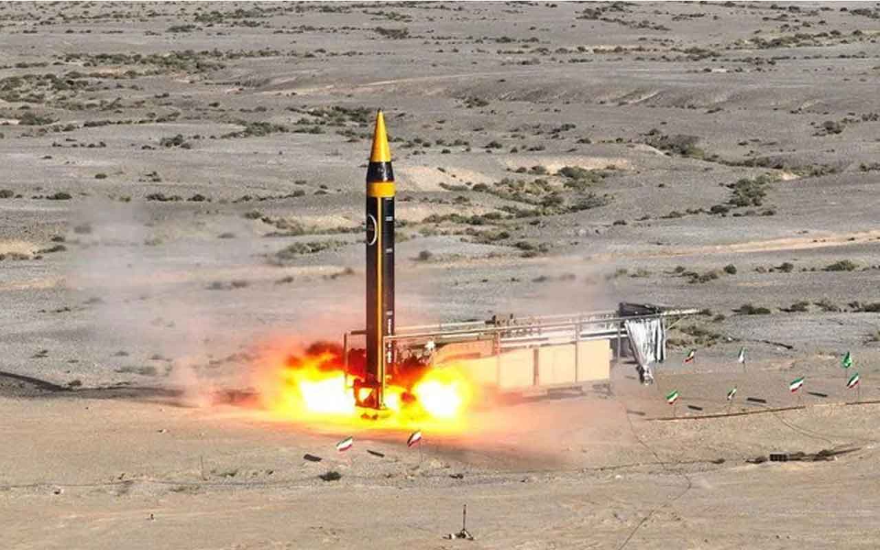 Rudal balistik Kheibar (Foto: Iran