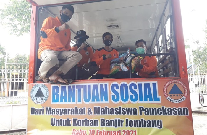 Relawan Pamekasan Kirim Bantuan Kemanusiaan ke Sulbar, Kalsel, dan Jombang