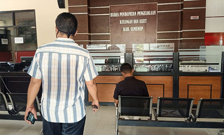 Kantor Badan Pendapatan, Pengelolaan Keuangan dan Aset Daerah (BPPKAD) Kabupaten Sumenep. (foto: ist)
