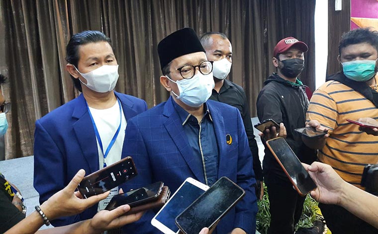Drs. H. Hasan Aminuddin, M.Si, Ketua DPP Partai NasDem Bidang Agama dan Masyarakat Adat. foto: ist.