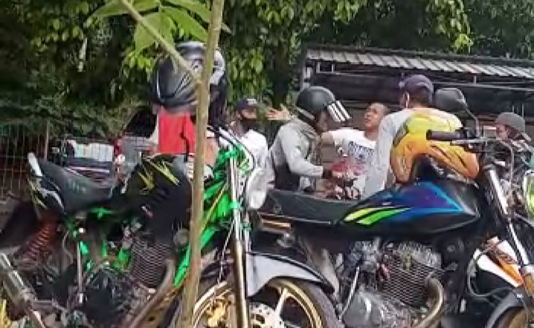 Cuplikan video penganiayaan yang diduga terjadi di Telaga Ngebel.