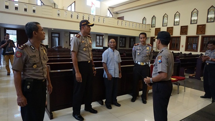 Yerussalem Bergolak, Kapolres Pasuruan Lakukan Kunjungan ke Gereja