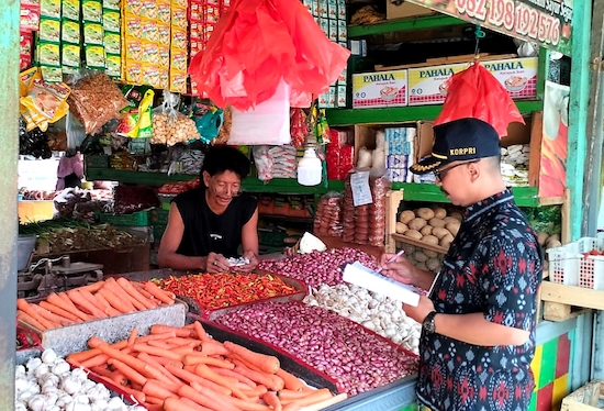 Jaga Stok dan Stabilitas Harga, Pemkot Kediri Rutin Monitoring Harga Pangan di Pasar