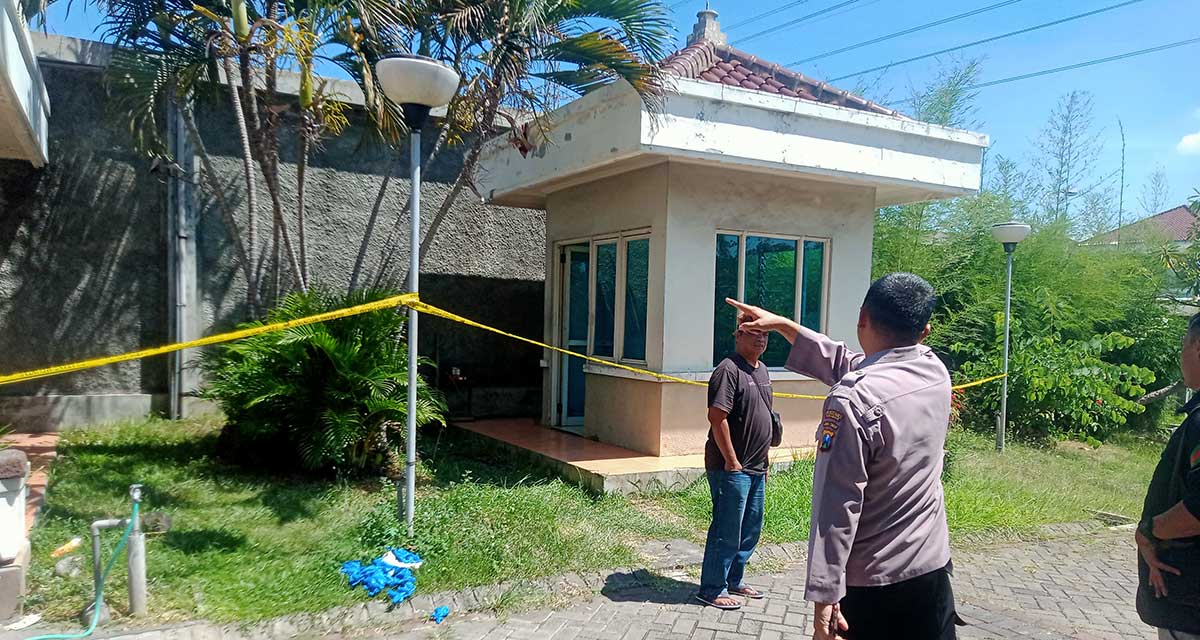 Security Graha Darmo Surabaya Ditemukan Tewas dengan Luka Tusukan