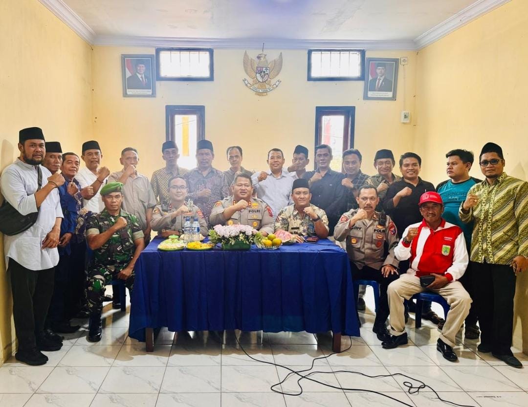 Kapolres Pasuruan, AKBP Jazuli Dani saat memimpin pertemuan