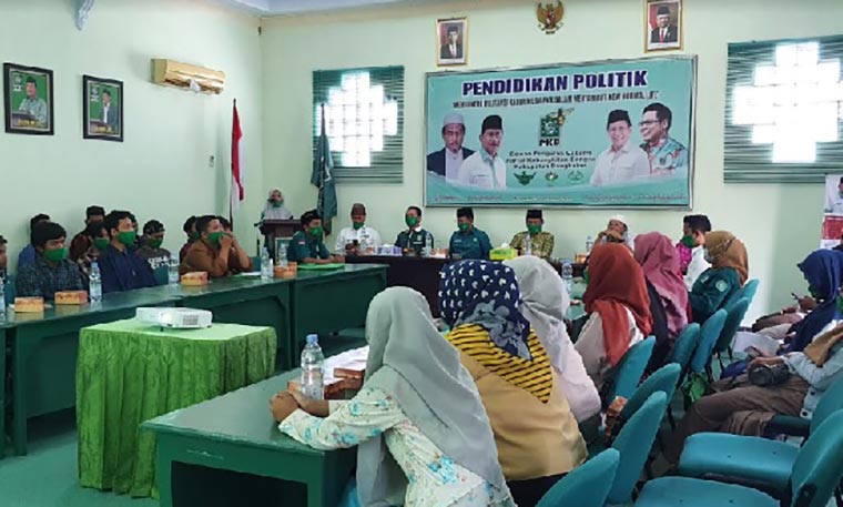 Suasana pendidikan politik yang digelar DPC PKB Bangkalan.