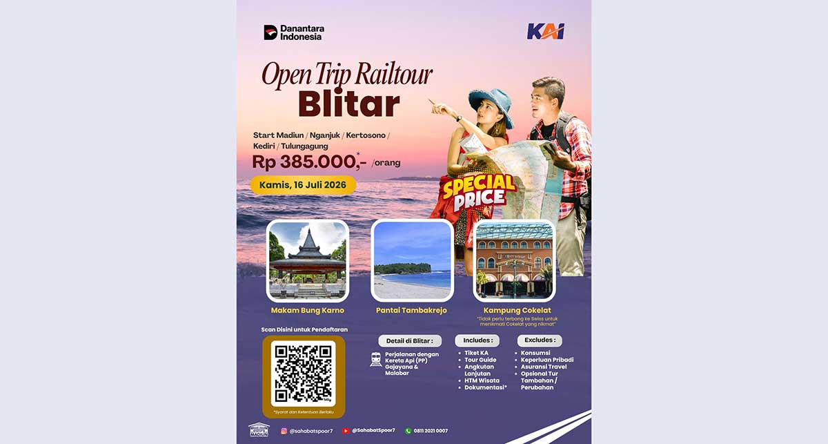 kai-hadirkan-rail-tour-blitar-paket-wisata-tematik-jelajah-bumi-bung-karno